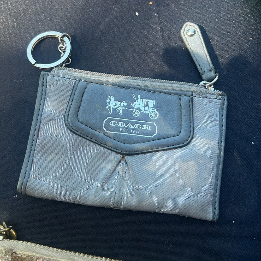 Coach card holder